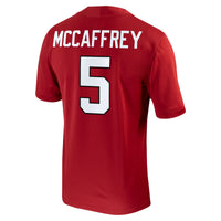 Nike Christian McCaffrey Cardinal Stanford Cardinal Player Game Jersey
