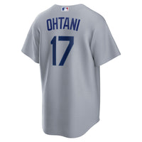 Los Angeles Dodgers Shohei Ohtani Nike Gray Road Replica Jersey