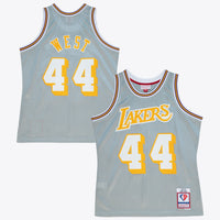 Los Angeles Lakers Mitchell & Ness 1971 75th Swingman Jersey - Silver