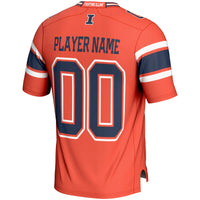 Illinois Fighting Illini GameDay Greats NIL Pick-A-Player Football Jersey - Orange