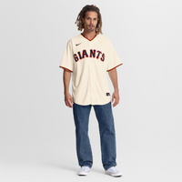 San Francisco Giants Jesus Rodriguez Nike Cream Home Replica Jersey