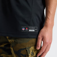 Las Vegas Raiders Brock Bowers Nike Black Team Vapor F.U.S.E. Stitched Limited Jersey