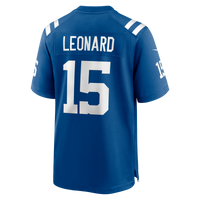 Indianapolis Colts Riley Leonard Nike Royal Team Game Jersey