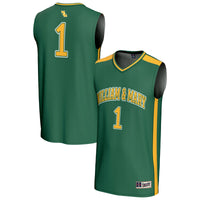 #1 William & Mary Tribe GameDay Greats Lightweight Collegiate Basketball Fashion Jersey - Green