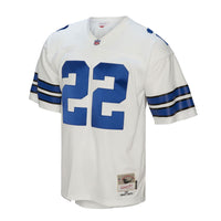 Dallas Cowboys Emmitt Smith Mitchell & Ness White Legacy Replica Jersey