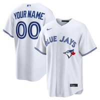 Toronto Blue Jays Nike White Home Replica Custom Jersey
