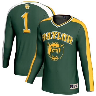 #1 Baylor Bears GameDay Greats Lightweight Volleyball Fashion Jersey - Green
