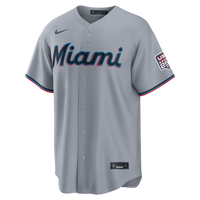 Fourth of July Miami Marlins Kyle Stowers Nike Gray USA 250 Stadium Jersey