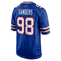 Buffalo Bills T.J. Sanders Nike Royal Team Game Jersey