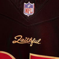 San Francisco 49ers George Kittle Nike Black 2025 Rivalries Collection Stitched Limited Jersey