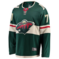Minnesota Wild Nick Foligno Fanatics Green Home Breakaway Jersey