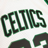 Boston Celtics Mitchell & Ness Larry Bird 1985 Reload Swingman Authentic Jersey - White