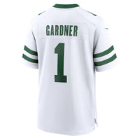 New York Jets Ahmad Sauce Gardner Nike Legacy White Game Jersey