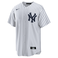 New York Yankees Nike White Home Big & Tall Replica Jersey