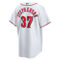 Cincinnati Reds Tyler Stephenson Nike White Home Replica Jersey