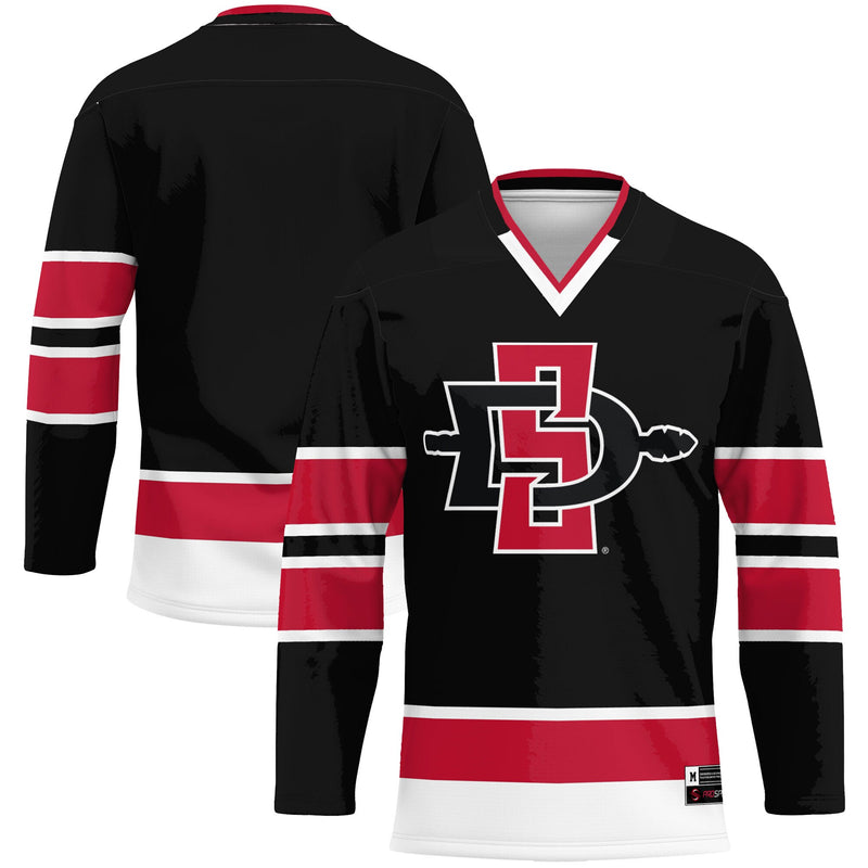 San Diego State Aztecs GameDay Greats Hockey Jersey - Black
