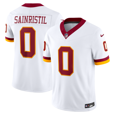 Washington Commanders Mike Sainristil Nike White Vapor F.U.S.E. Stitched Limited Jersey