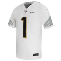 #1 UCF Knights Nike Away Game Football Jersey - White