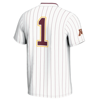 #1 Minnesota Golden Gophers GameDay Greats Lightweight Softball Jersey - White