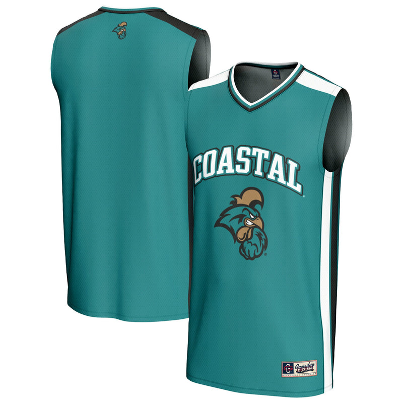 Coastal Carolina Chanticleers GameDay Greats Basketball Jersey - Teal