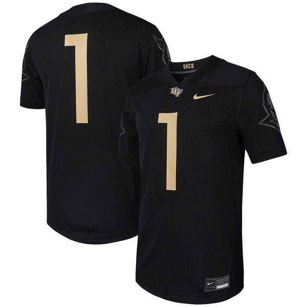 #1 UCF Knights Nike Untouchable Replica Football Jersey - Black