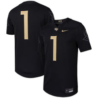 #1 UCF Knights Nike Untouchable Replica Football Jersey - Black