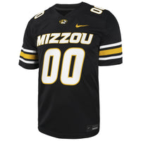 Missouri Tigers Nike Pick-A-Player NIL Football Game Jersey - Black