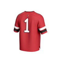 #1 Louisville Cardinals GameDay Greats Lightweight Collegiate Football Fashion Jersey - Red