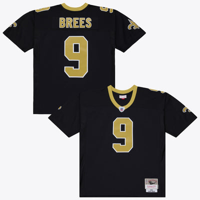 New Orleans Saints Drew Brees Mitchell & Ness Black 2009 Legacy Jersey