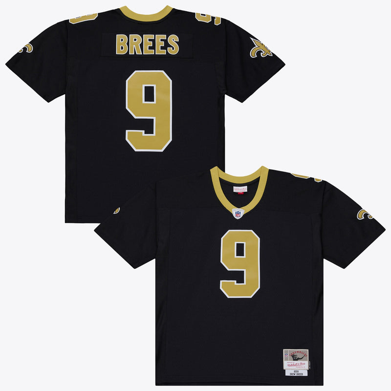 New Orleans Saints Drew Brees Mitchell & Ness Black 2009 Legacy Jersey