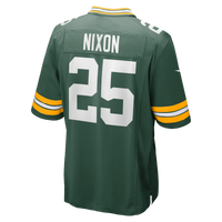 Green Bay Packers Keisean Nixon Nike Green Game Player Jersey