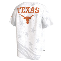 Texas Longhorns GameDay Greats Lightweight Collegiate Baseball Americana Fashion Jersey - White