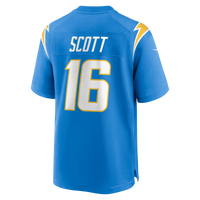 Los Angeles Chargers JK Scott Nike Powder Blue Game Jersey