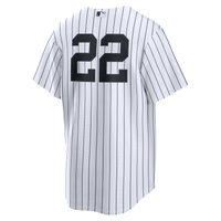 New York Yankees Ben Rice Nike White Home Replica Jersey