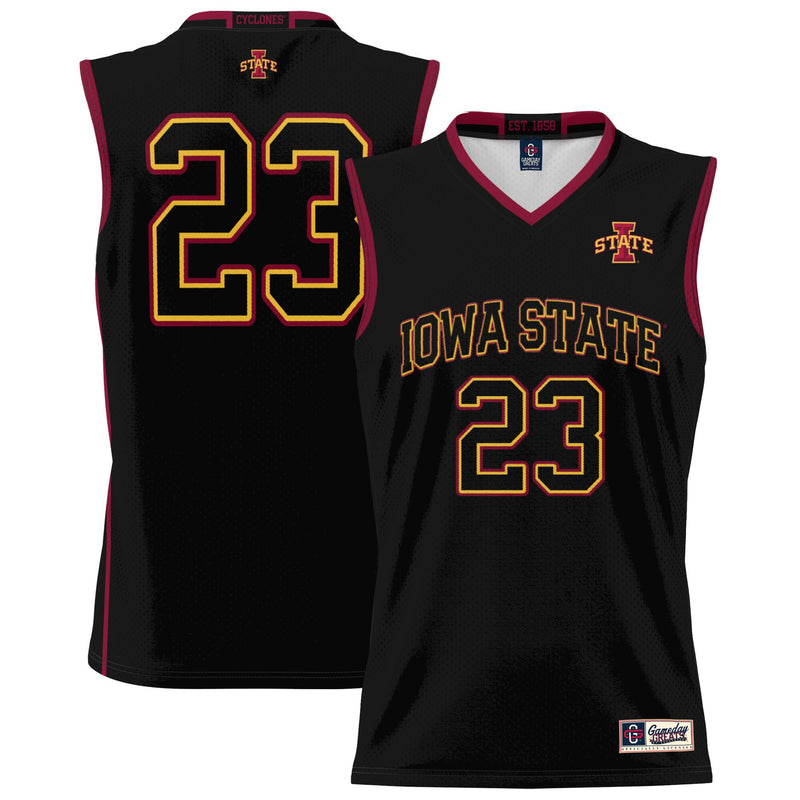 #23 Iowa State Cyclones GameDay Greats Lightweight Basketball Jersey - Black
