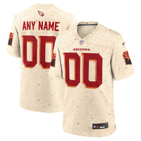 Arizona Cardinals Nike Natural 2025 Rivalries Collection Custom Game Jersey