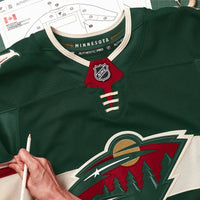Minnesota Wild Fanatics Green Home Authentic Pro Jersey