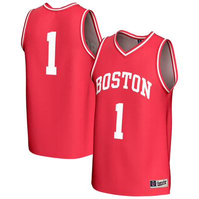 Boston University GameDay Greats Lightweight Collegiate Basketball Fashion Jersey - Scarlet