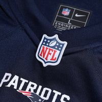 New England Patriots Joshua Farmer Nike Navy Team Game Jersey