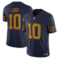 Green Bay Packers Jordan Love Nike Navy The 1923 Classic Vapor F.U.S.E. Limited Jersey