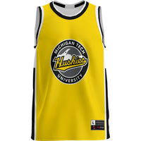 Michigan Tech Huskies GameDay Greats Lightweight Basketball Jersey - Gold