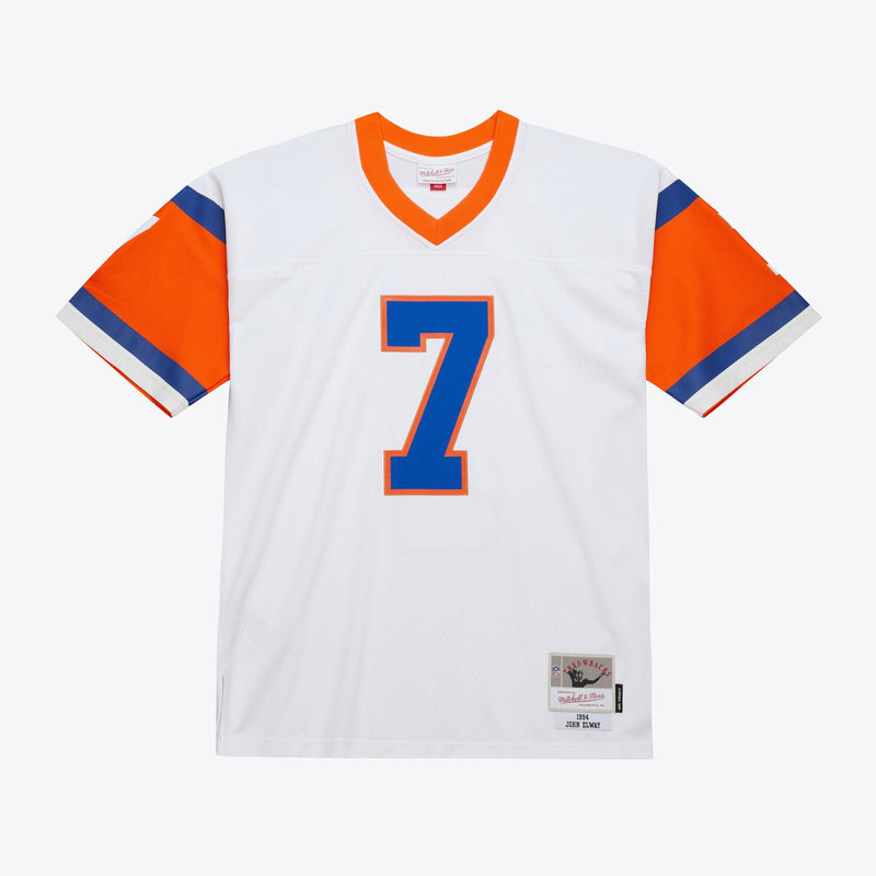 Denver Broncos John Elway Mitchell & Ness White 1994 Legacy Replica Jersey