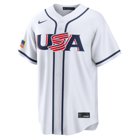 USA Baseball Ernie Clement Nike White 2026 World Baseball Classic Home Stadium Jersey
