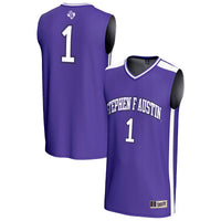#1 Stephen F Austin Lumberjacks GameDay Greats Lightweight Basketball Fashion Jersey - Purple