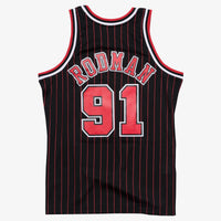 Chicago Bulls Mitchell & Ness Swingman Jersey Alternate Dennis Rodman 1995-96