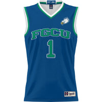#1 Florida Gulf Coast Eagles GameDay Greats Lightweight Basketball Jersey - Blue