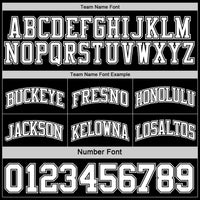 Custom Reversible Black White Double Side Sublimation Basketball Set Jersey