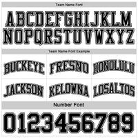 Custom Reversible Black White Double Side Sublimation Basketball Set Jersey