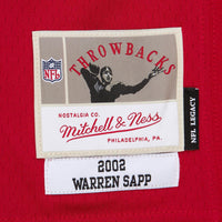 Tampa Bay Buccaneers Warren Sapp Mitchell & Ness Red 2002 Legacy Replica Jersey