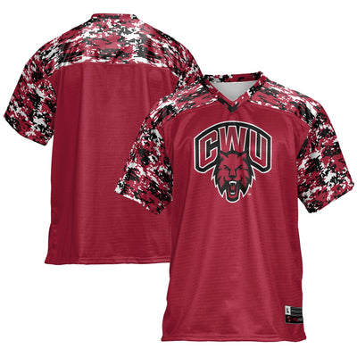 Central Washington Wildcats GameDay Greats Football Jersey - Crimson